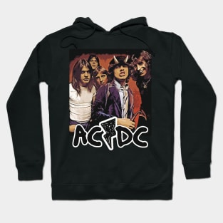 AC DC Vintage Hoodie